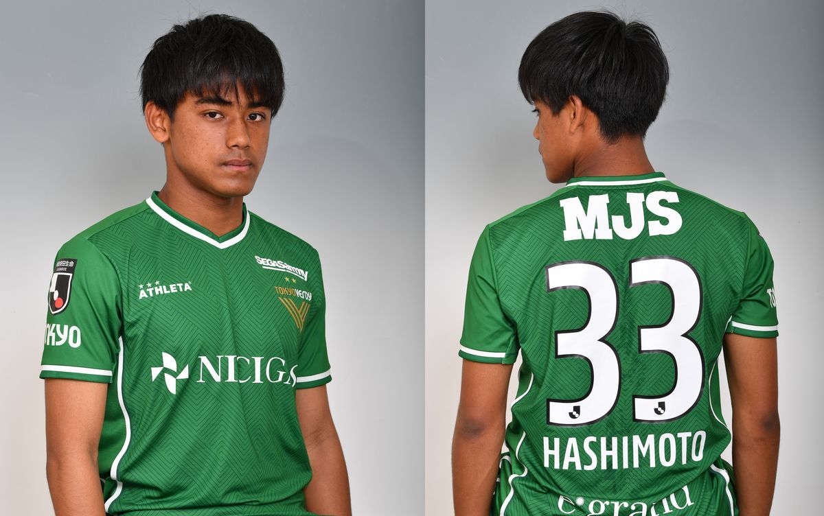 東京ヴェルディ GK3点セット 3XO 選手実使用品 背番号21 橋本陸斗選手 ユニフォームネーム&ナンバー販売開始のお知らせ