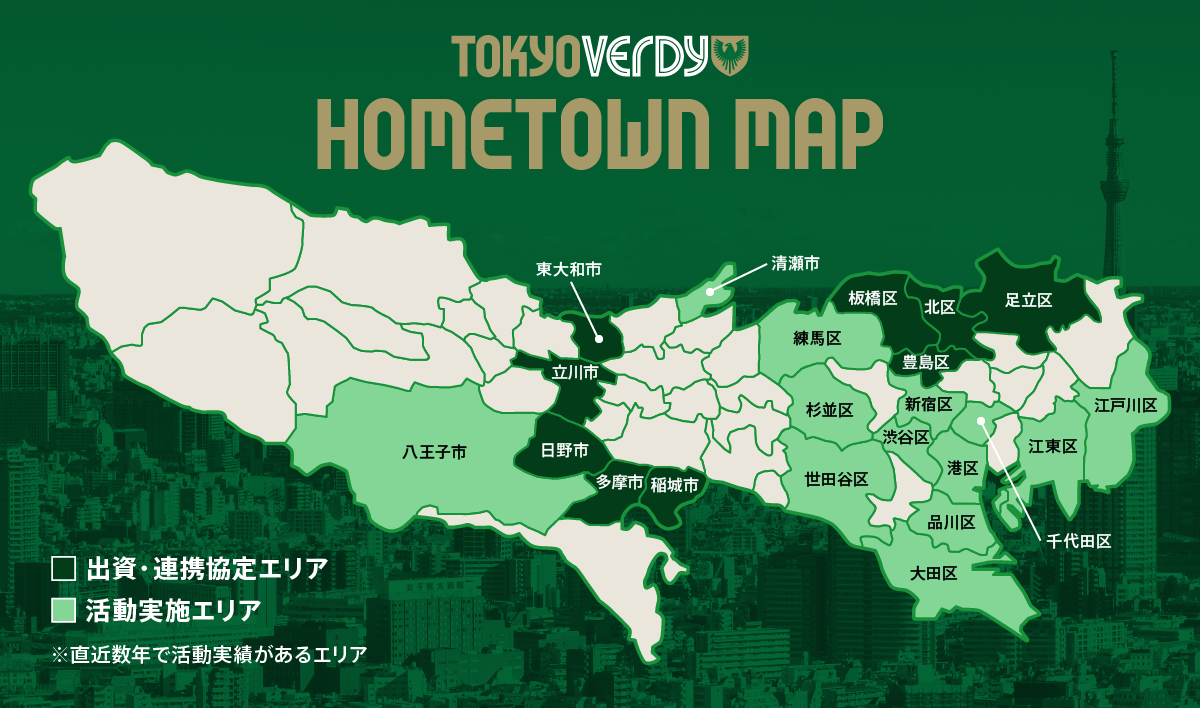 ホームタウンマップ