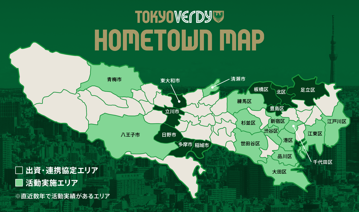 ホームタウンマップ